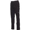 PAYPER Worker Pantalone da Lavoro Unisex Donna Uomo multistagione 100% Cotone Chiusura Zip Tasche Anteriori Laterali Posteriori Porta Metro Bande Reflex Nero (L)