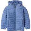 IDO Giubbino primaverile 100 grammi bambino 7 anni - 122 cm con cappuccio color azzurro carta da zucchero
