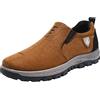 Generisch Scarpe ortopediche da uomo in pelle scamosciata scarpe da ginnastica slip on scarpe sportive outdoor scarpe da corsa basse scarpe da ginnastica leggere scarpe da passeggio senza lacci scarpe