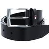 Tommy Hilfiger Adan Leather 3.5 W80 Black