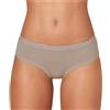 JADEA 6 Slip Donna Brasiliano in Cotone Modal - Brasiliana Morbida e Confortevole, Bordi in Tessuto Senza Segni (Nudo,3)