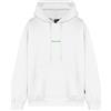 PROPAGANDA Felpa Ribs Neon Bianco - Medium