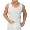 UOMO 6 Canotte Spalla Larga Bianca Art. OP-34 Speedy 8° Lana e Cotone