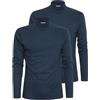 Liabel Maglia Lupetto Uomo Caldo Cotone Conf da 2 pz, Denim M