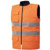 rossini Gilet Jim Hi-Vis reversibile alta visibilità hh233 colore arancione taglia XL
