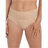 Anita Essential Lace High Waist - Slip da donna con pizzo, vita alta e vestibilità comoda, Palissandro, M