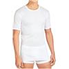 Liabel Maglietta Intima Uomo Cotone Girocollo - Offerta 3-6-9 Pezzi - Maglia Uomo in Cotone Pettinato - Maglia Intima Uomo Cotone 8023 cod. 03828 1023 (6 Pezzi Bianco, XL)