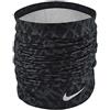 Nike Dri-Fit Wrap 2.0 Fascia Multiuso Running Sport Scaldacollo Copricapo (BLACK/ANTHRACITE/SILVER)