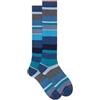 Gallo, Calze Lunghe a Righe Multicolore, Jeans/Navy, 72% Cotone 13% Cashmere, Taglia 40-45
