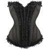 Generic Corsetto Donna Elegante Corsetto Donna con Lacci e Struttura in Osso, Ideale per Feste, Abiti e Abbigliamento Quotidiano