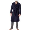 Generico Vestaglia da camera Blu in Lana e Cashmere modello Scialle Classico di B&B Italy TG. 52