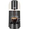 Caffitaly System, Macchina Caffè Volta S35 per Capsule Originali Caffitaly, Veloce e Silenziosa, Sistema Multibevanda, Dosaggio Automatico, Accensione Rapida, Autospegnimento, 42kWa, Bianca