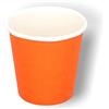 Cocobanana Bicchierini di Carta da 75ml, Monouso, Compostabili - Cartone Per Uso Alimentare, Inodore e Insapore - Bicchieri Piccoli per Bevande Calde e Fredde, Caffè, Espresso - [Arancione], [400]