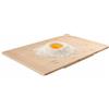 PALUPLUS Spianatoia in Legno di Abete, Misura 80x48 cm, asse stendipasta con bordi arrotondati, gradino antiscivolo, accessorio cucina per impastare dolci, pizza, pane, biscotti, Made Italy -721