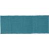 KASANOVA Tappeto bagno 60x130 cm in ciniglia denim blu Tessile bagno
