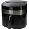 Nedis KAAF180BKW - Friggitrice ad aria calda SmartLife - Wi-Fi - 7,2 l - Timer: 240 min - 8 programmi - Controllo digitale - Compatibile Android/iOS - Nero