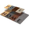Astra Zerbino Interno Home - Tappetino Antisdrucciolo e Antibatterico in Cocco - Set per Porta in Formato 25x75 e 40x60 cm - Trappola Cattura Sporco 100% Cocco