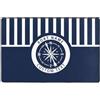 OOEREWGF Tappeto Personalizzato Nautico A Tema Barca, Nome Tappeto, 60x91cm, Blu, Tessitura Piana, Outdoor, Decorazione Nautica, Regalo Perfetto