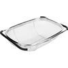 HERCHR Scolapasta Estensibile in Acciaio Inox Colapasta Scolapasta da Pentola con Maniglia a Scomparsa Rete Metallica Maglia Piccola Scolapiatti Acciaio Inox Cestello per Lavello da Cucina