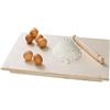 Generic Tavola per Impastare Pasta in Legno di Betulla + Mattarello 57 x 37 cm