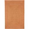 RugVista Frida Color, Tappeto, Moderni, 200 x 300 cm, Rettangolare, Pelo medio, Soggiorno, Sala da pranzo, Camera letto, Cucina, Lavabile solo a secco, Certificato Care & Fair, arancione