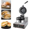 Generic Macchina for hamburger, pressa for hamburger, macchina for waffle da 1300 W, macchina for hamburger antiaderente, controllo della temperatura da 50 a 300 °C, impostazione del tempo da 0 a 5 minuti, ef