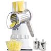 Yjkedfh Tritatutto Manuale, Affettatrice Rotativa Per Verdure E Formaggio, Chopper Multifunzione In Acciaio Inox E PP Per Casa, Ristorante, Hotel