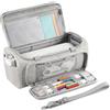 Feeshoppher Custodia impermeabile in nylon per macchina da taglio Cricut Joy Xtra Smart con design completamente aperto e tasche multiple per proteggere da schizzi, polvere e graffi e organizzare