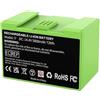 ILHAKVYDI Compatibile Con Roomba, Batteria Ricaricabile I7 14,4 V 5000 MAh For Batteria Di Ricambio For Aspirapolvere Serie I3 I4 I5 I6 I7 I8 J7 E5(1Pack 5000mAh)