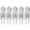 LEDLOCLB 10 pezzi G4 12V 20W Eco Lampadina alogena Capsula Perline da incasso Accessori per luce di cristallo Lampadina alogena 5 pezzi