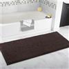 SHIJHUI Tappeto da Bagno Extra Large a Pelo Lungo, Tappetino da Bagno in Peluche, Tappeto per Pavimento Ultra Morbido in Ciniglia, Antiscivolo e Super Assorbente, Tappetino per Pavimento Lungo Runner per