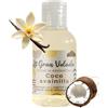 Gran Velada - Essenza Aromatica Cocco Vaniglia 250 ml | Fragranza Afrodisiaca | Ideale per Cosmetici Naturali, Candele e Saponi | Alta Concentrazione | Aroma Durevole e Avvolgente