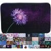 Sanilo Tappeto da bagno, grande scelta di belli tappeti per il bagno, di alta qualità, molto morbide, a seccaggio rapido, lavabile (Purple Dust, 70 x 110 cm)