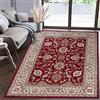 Mazovia Tappeto Salotto Moderno Pelo Corto - Tappeti Moderni Soggiorno - Tappeti Camera da Letto - Tappeti Salotto Grandi Dimesnioni - Motivo Orientale - Rosso - 160x220 cm