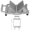 HOKAYOBEXU Taglia formaggio manuale con filo, macchina per tagliare il formaggio, spessore regolabile da 10 mm a 20 mm per pane al burro e formaggio, base antiscivolo con impugnatura comoda