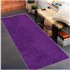 Siunwdiy Tappeto Corridoio Lungo 1.2 Metri Viola - Passatoia Antiscivolo Lavabile, Runner per Cucina, Soggiorno e Scale - Personalizzabile, Pelo Corto, Adatto a Interni ed Esterno 60x120 cm