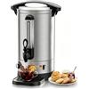 SUPERLEX Bollitore per vin brulé, 10 l, 1500 Watt, in acciaio inox, per vin brulé, distributore di acqua calda