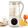SanBouSi Macchina per latte di noci, 1400 ml, per latte vegetale, con 16 lame, multifunzione, per latte di soia, per latte vegetale fatto in casa, avena, soia, bevande senza latticini