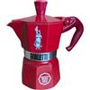 Bialetti Moka Express Omino Icona Limited Edition (Rosso, 3 Tazze)