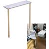 UrbanUp Mensola per Davanzale Finestra Mensole per Mobili Angolari Salvaspazio, Mensola Sopra Il Lavandino, Davanzale del Bagno, Tavolo Allungabile, Espositore Decorativo(89x20x80cm (35x7 7/8x31 1/2))