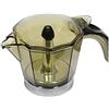 FIGEVIDA Caraffa Macchina Caffè Compatibile per Alicia De Longhi 4 Tazze Emk42 Emk4 DL7313285569 7313285569