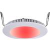 Planetitaly Faretto da incasso a soffitto, Pannello slim led 8 Watt, Bassa Tensione 25 Volts, Dimmerabile, Luce Led RGBW DMX Multicolore RGB + 3000K Luce calda, Ideale per creare giochi di luce effetti