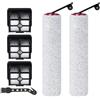 Yuanpgky Rulli di una spazzola filtro parti di ricambio compatibili con H15 Pro Wet & Dry Aspirapolvere Set include rulli di una spazzola Filtri Spazzola di pulizia