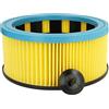 vhbw filtro a pieghe piatte compatibile con Starmix HS A-1445 EH, HS PA 1455 KFG, HS PA 1455 KFG FW, HS series aspiratore umido/secco