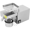 Loobiiny Frantoio Olive 610w Spremiagrumi Elettrico Automatico Acciaio Inox Automatico Freddo E Caldo Olio Pressa Macchina Noci Semi Olio Pressatura Macchina Adatto