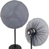 LVYUDS 2pcs Industriale Grande Copriventilatore Antipolvere da Pavimento/da Parete Copertura Protettiva per Ventilatore, Tessuto Non Tessuto Elastico Coulisse Anti-umidità(55-61cm)