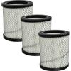 vhbw set da 3x filtro compatibile con PowerPlus POWX300 aspiracenere - Filtro HEPA anallergico