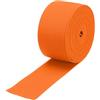 QUARKZMAN Fasce Elastiche per Cucito 5cm 5 Iarde/15 Piedi Arancia Bobina Elastica ad Alta Elasticità per Parrucche, Cintura, Pantaloni