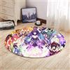 renmuq Tappeti Anime DATE A LIVE, Tokisaki Kurumi Personalizzato Cartoon Stampa 3D Area Tappeto Anime Antiscivolo Tappeto Lavabile Esterna Casa Camera Da Letto Soggiorno Decor Tappeti