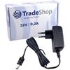 Trade-Shop Alimentatore di rete/caricatore/caricatore/cavo di ricarica compatibile con Bosch Move 14,4 V BHN14090/01 BHN14090/04 BHN14N/01 BHN14N/04